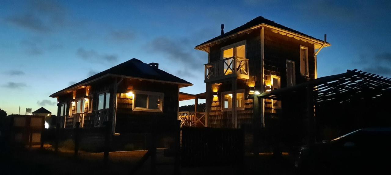 Las Escamadas Ecocottage 푼타 델 디아블로 외부 사진